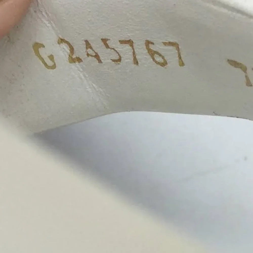 Stuart Weitzman White Rosita Dual Strap Slide Sandal 7.5M